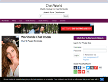 Tablet Screenshot of chat-world.net